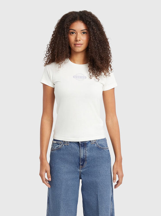 Crew neck slim T-shirt - 1