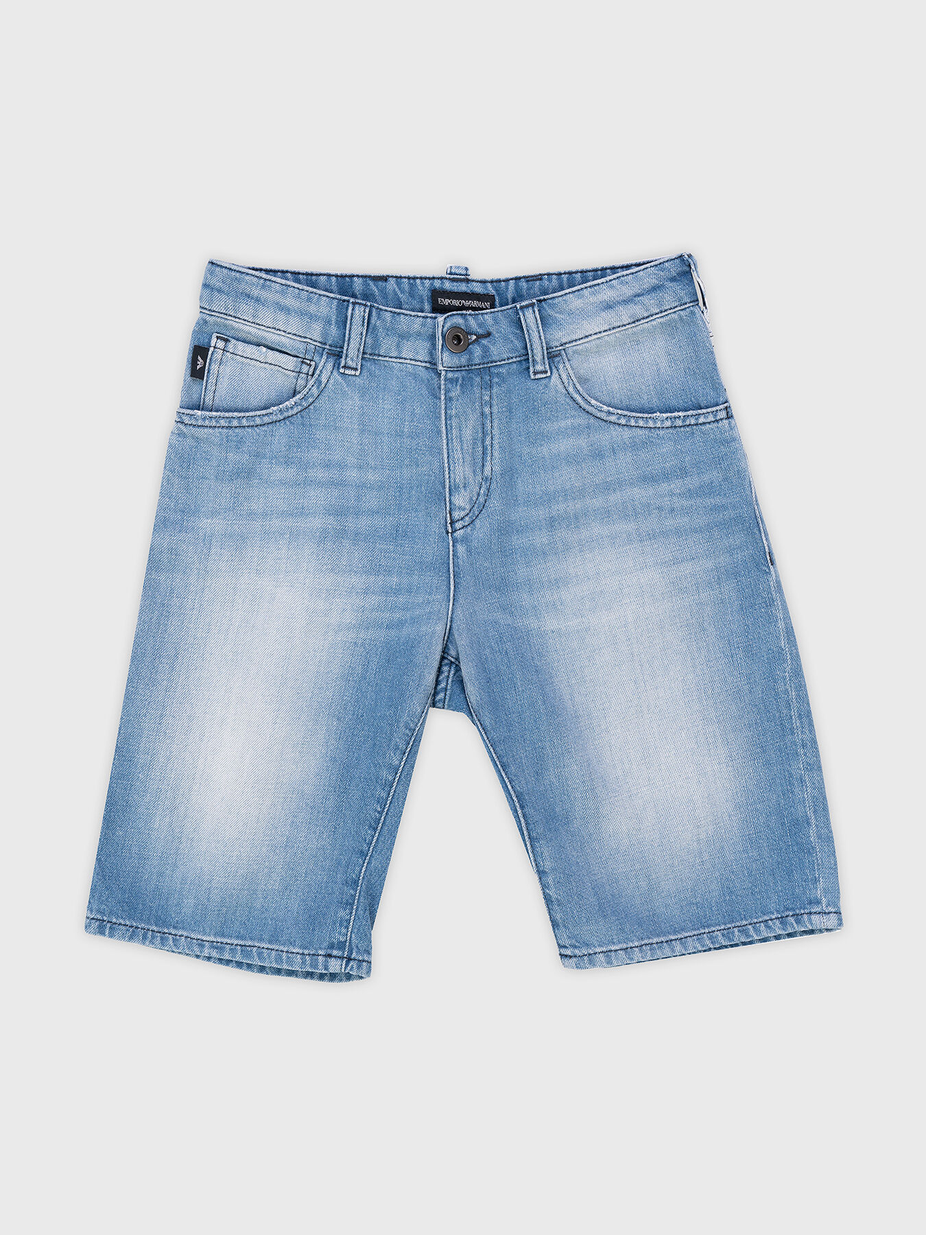 Armani denim shorts 2025