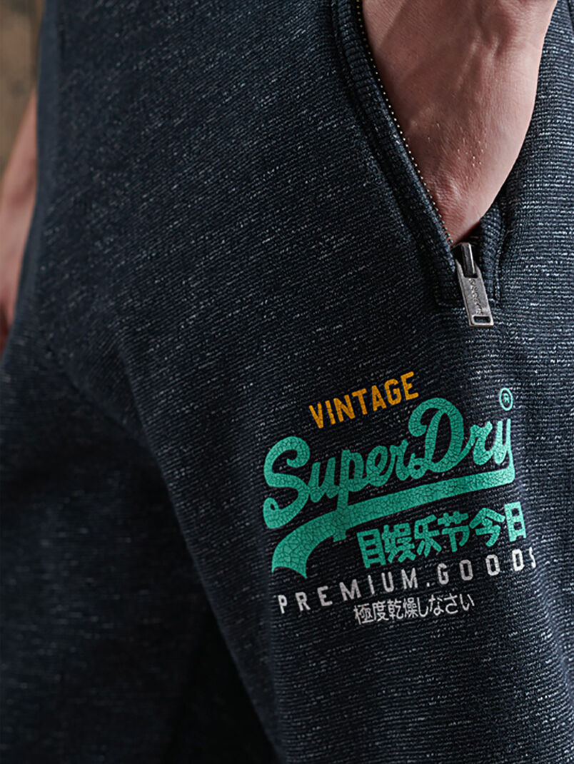 VINTAGE LOGO Joggers in navy - 3