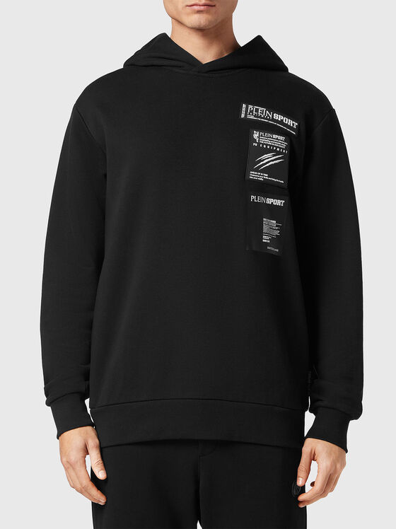 Sweatshirt with contrasting patch - 1