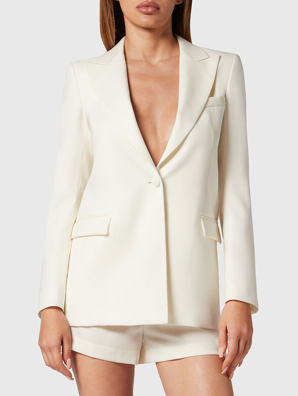 CRYSTAL SKULL blazer in black - 1