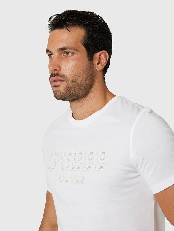 T-shirt with accent logo  - 4