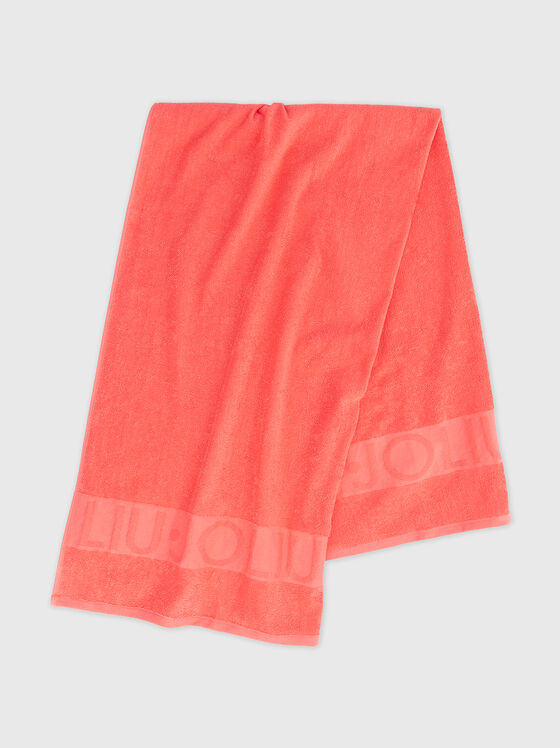 Coral beach towel - 2