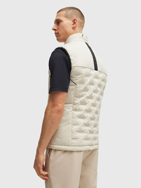 Vest with quilted effect  - 3