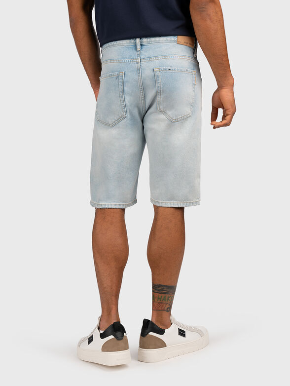 ARGON short jeans in light blue color - 2