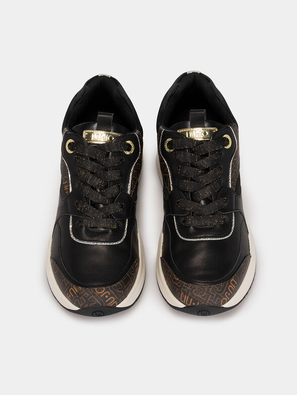 LILY 08 sneakers with monogram print - 6