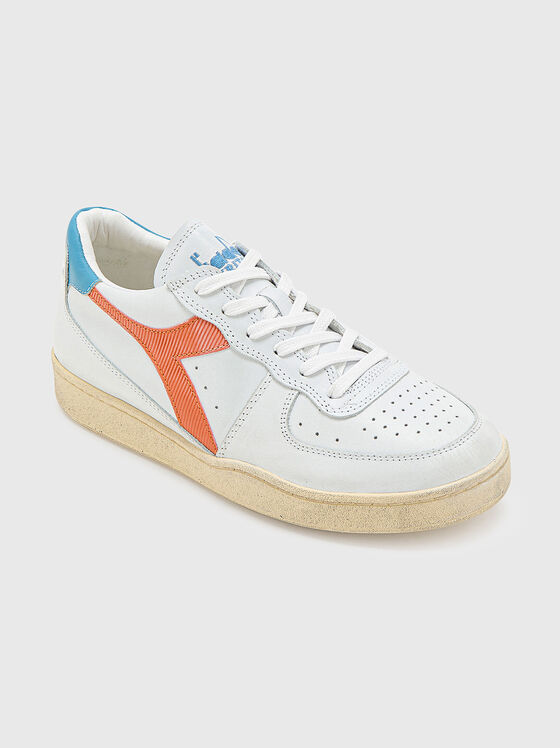 Оранжеви спортни обувки MI BASKET LOW  - 2