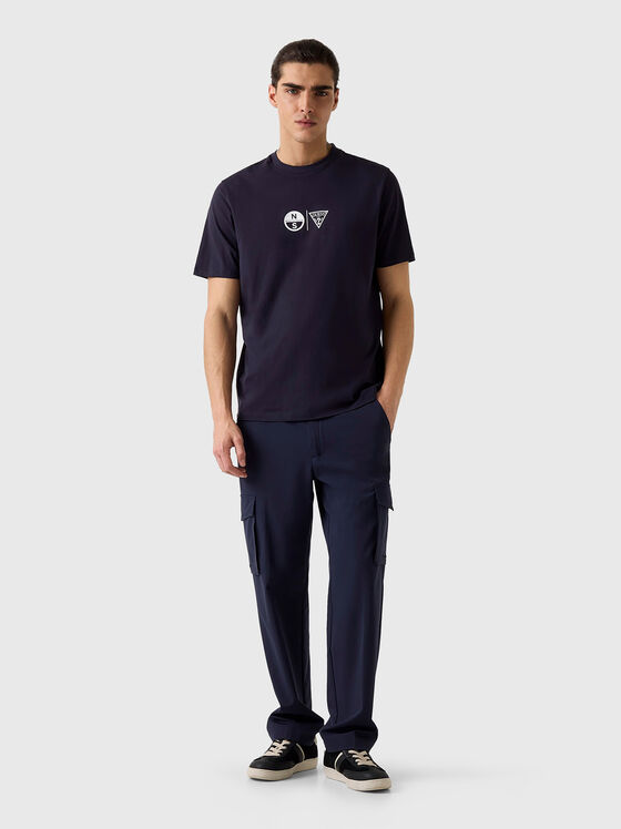 Памучна тениска GUESS x North Sails  - 1