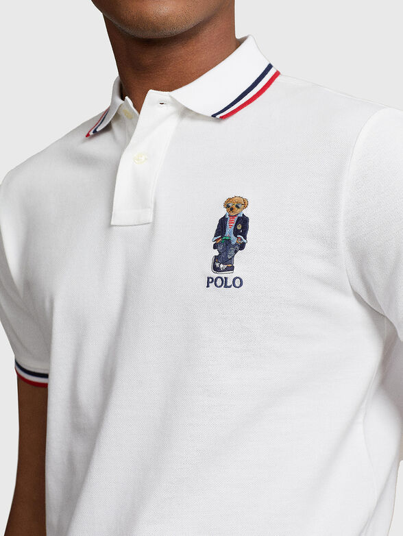 Polo bear embroidered Polo shirt  - 4