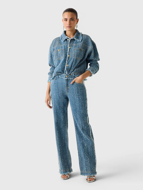 Denim tweed jacket - 2