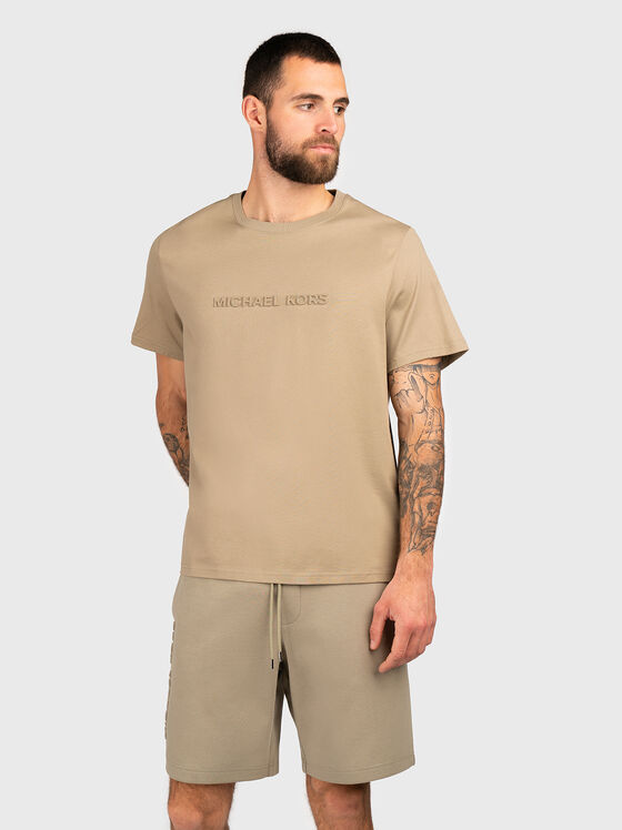 Тениска с къс ръкав и лого - 1