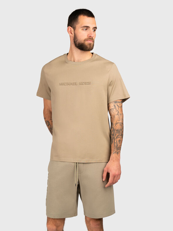 Short-sleeved T-shirt with logo - 1