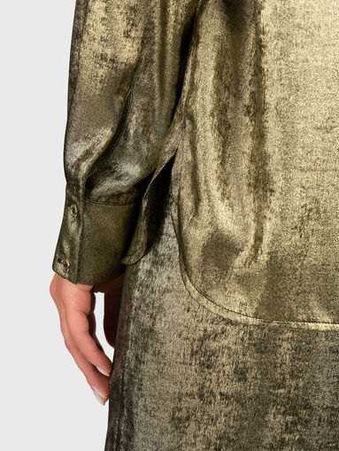 Shirt with metallic effect - 5
