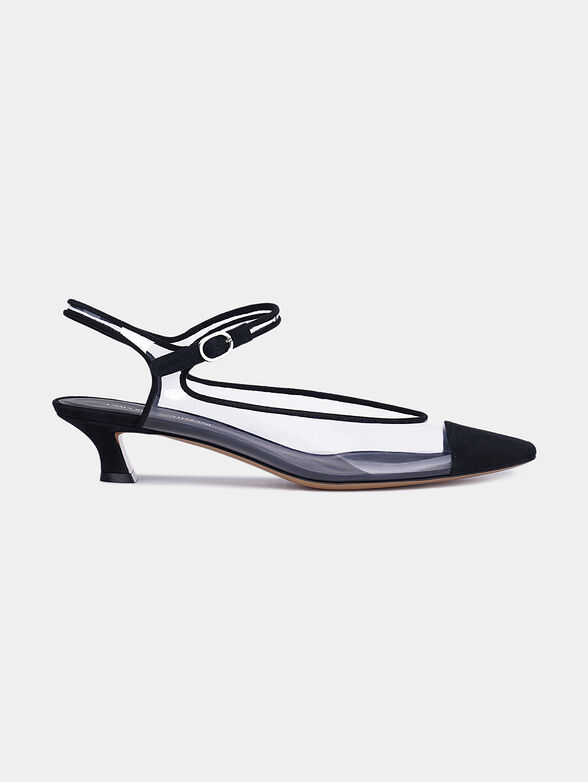Shoes with transparent panels - 0