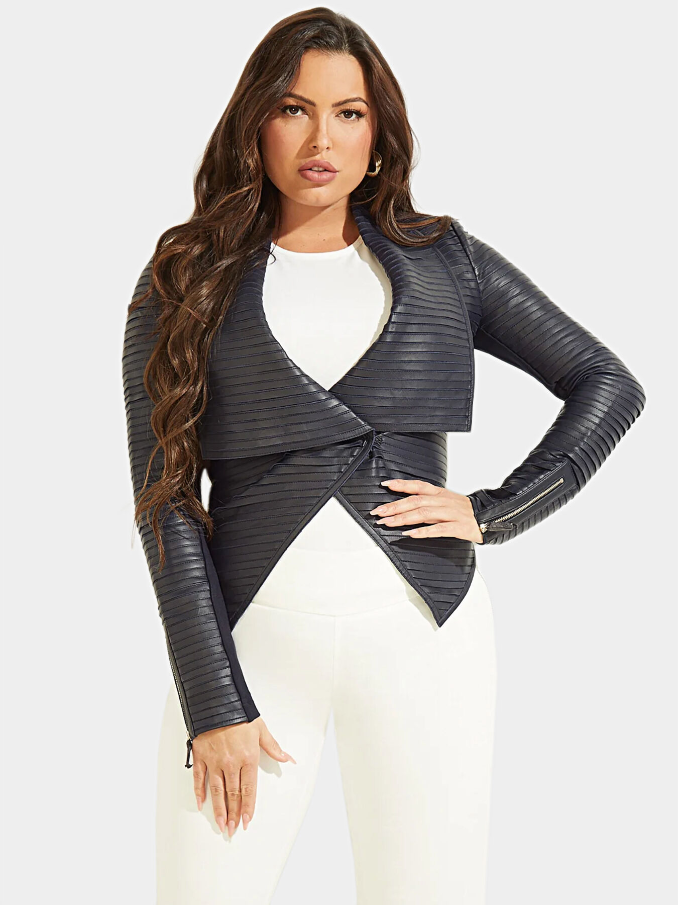 SHAYNA leather jacket brand Marciano Globalbrandsstore en