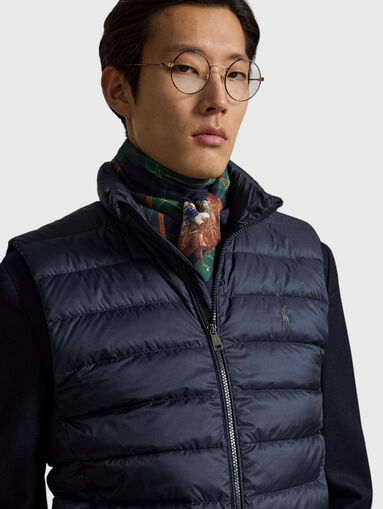 Quilted down vest - 4