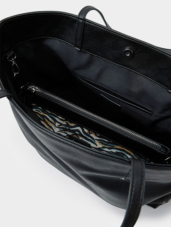 BRUNA black shopper bag - 4