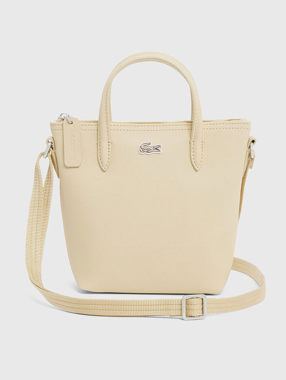 Crossbody bag with saffiano effect - 1