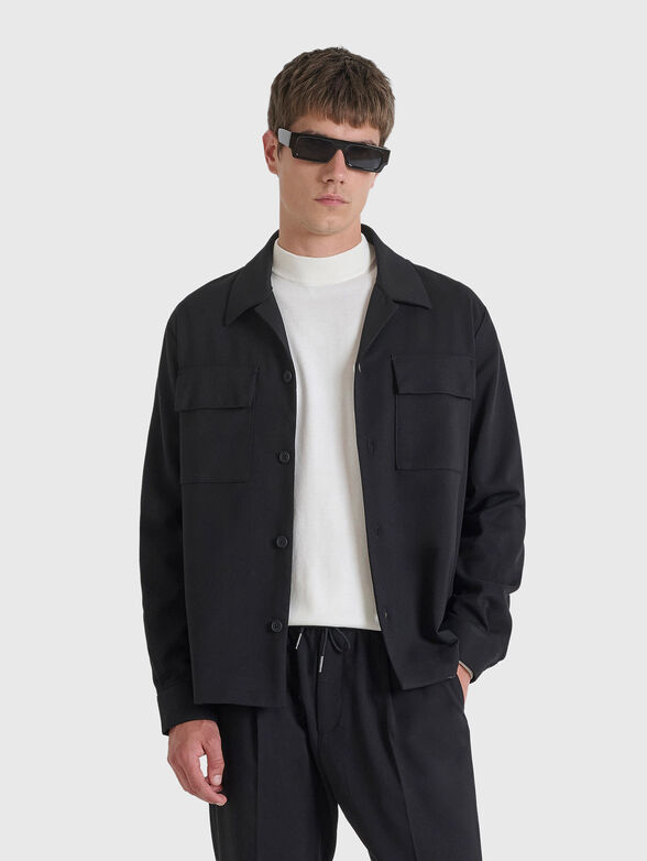 Shirt with accent pockets - 3