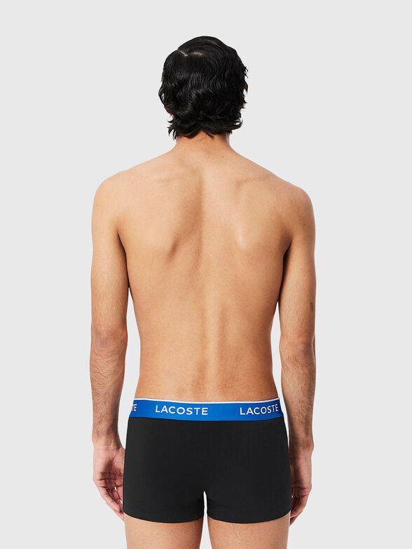 Set of three pairs of boxers with logo - 3