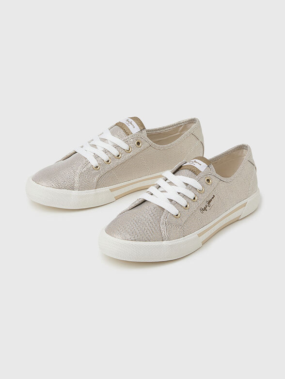 BRADY PARTY gold-colored sports shoes - 2