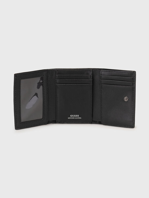 Monogram logo effect wallet - 3