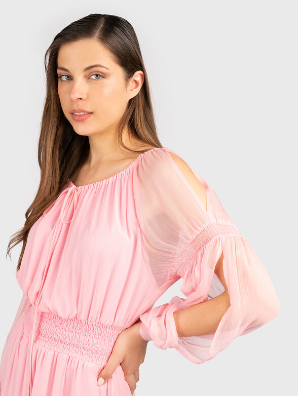 Pink mini dress - 3