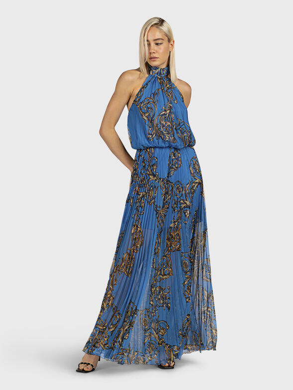 Black dress with baroque print brand VERSACE JEANS COUTURE   Globalbrandsstore.com/en