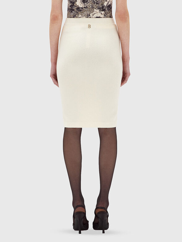 Midi skirt with buttons - 2