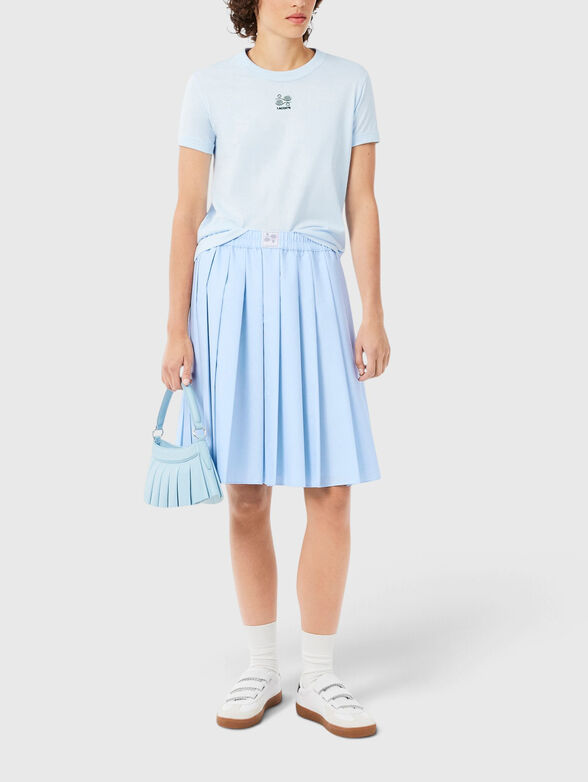 Pleated midi skirt - 3