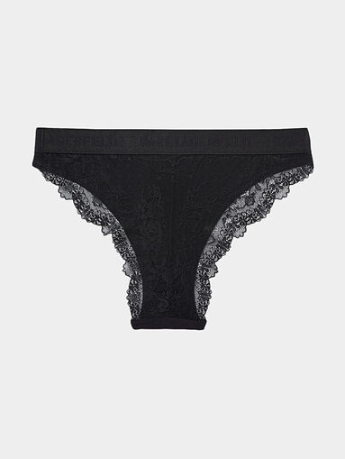 Brazilian with delicate lace - 5