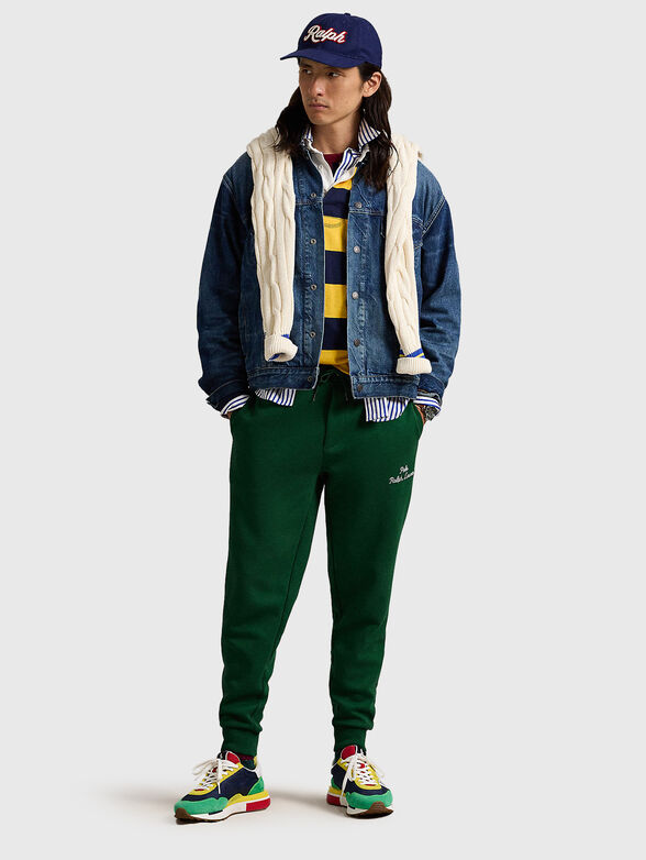 Sports pants  with logo element - 4