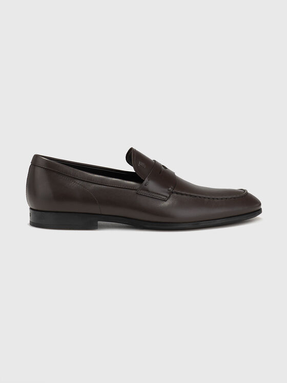 Genuine leather loafers - 1