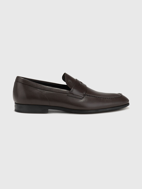 Genuine leather loafers - 1