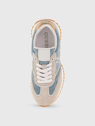 Sports shoes with suede details - 5