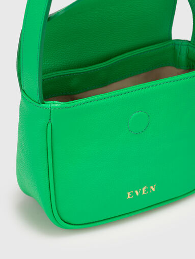 LUISA leather bag in beige - 5