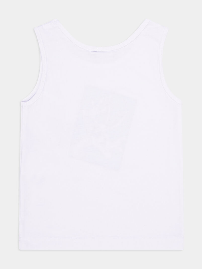 LAUTERBACH white top with print - 3