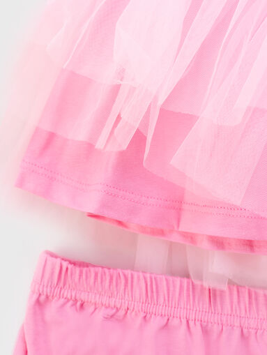 Dress set in pink  - 5