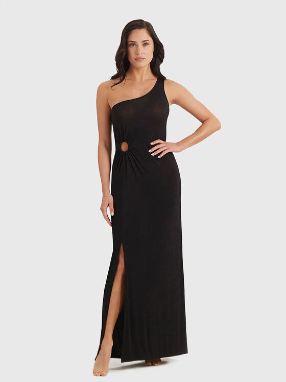 GLEAM long black beach dress - 1