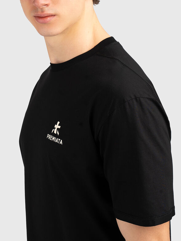 Cotton T-shirt with a crew neck - 4