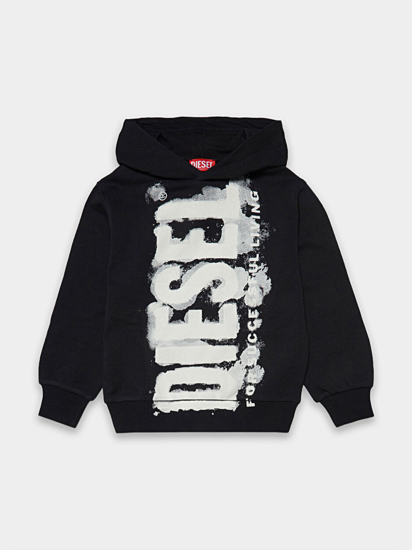 Diesel hoodie black best sale