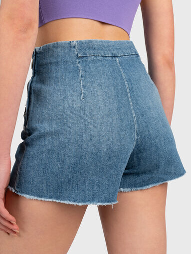 Denim shorts - 4