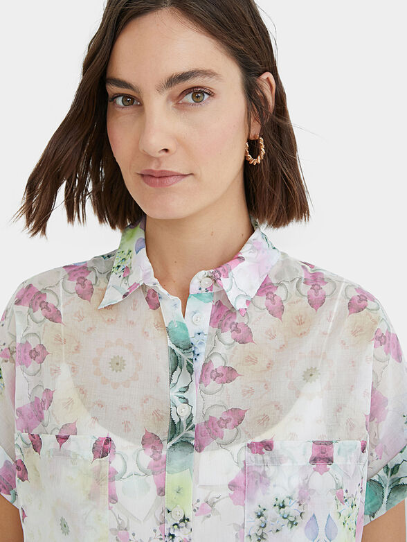 SHEILA Shirt with mandala print - 5