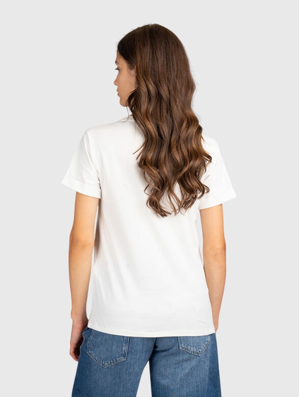 Cotton-blend T-shirt  - 4