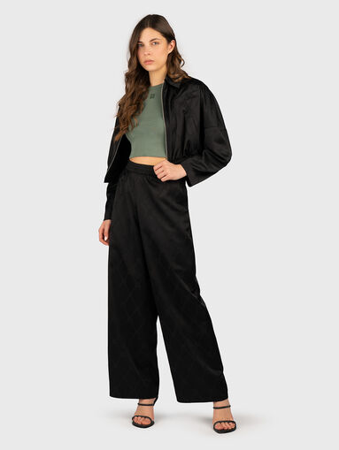 HARIDA high waist trousers with wide legs - 5