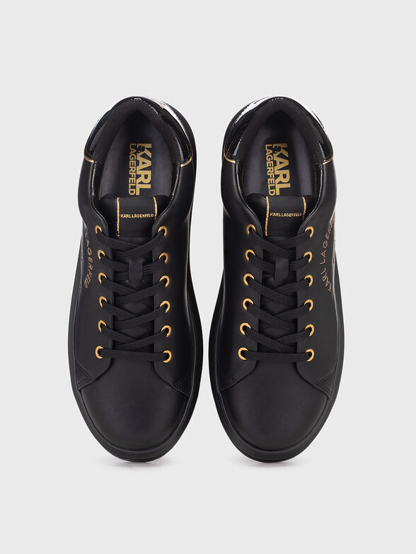 KAPRI sports shoes with gold accents - 6