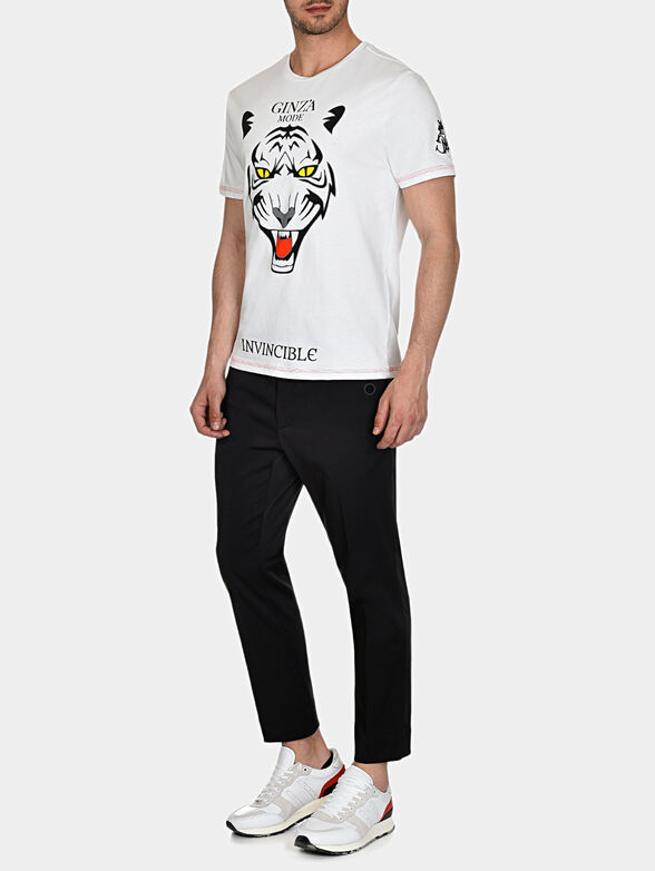 TS018 T-shirt with art prints - 3