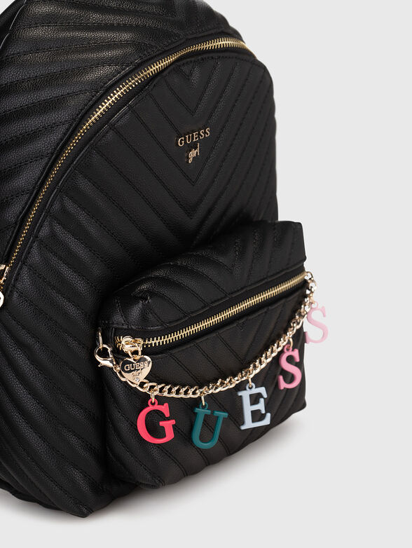 guess studded mini backpack JOZZYAPA Black Faux Leather Gothic Rhinestone Motorcycle Biker Mall Goth Bag and Purse thats how the Daypack Torino by Guess presents itself Womens Guess Mini Zip Backpack