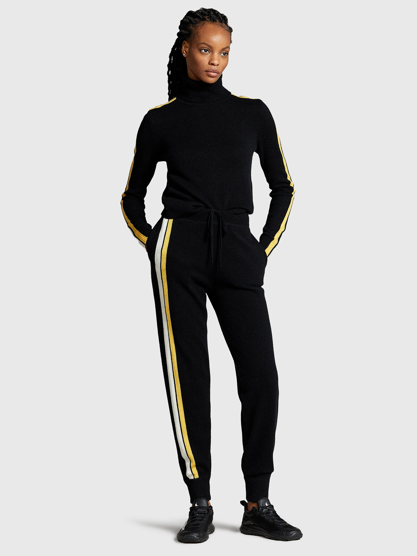 Sports pants with accent stripes brand POLO RALPH LAUREN