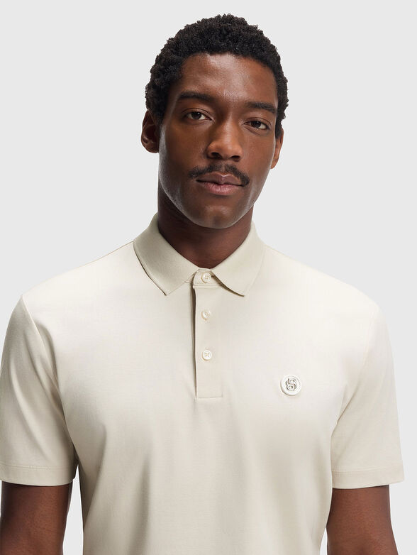 Short sleeved cotton polo shirt - 4